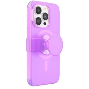 Popsocket iPhone 14 Pro Pink/Purple Case with 2 Phone Grip and Slide Magsafe